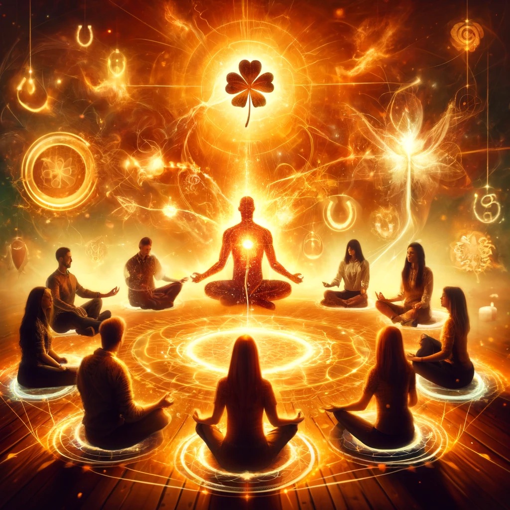 Sacraluna - 🌑 08.04.24 soin collectif 🍀Activation de la Chance et 🌟 Renforcement Énergétique 🔥